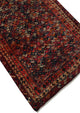 Fine Vintage Distressed Aidan Red Runner, 4'3x9'4