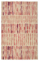 Blush Acacia Contemporary Modern Area Rug, 5'x7'