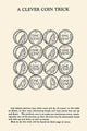 A Clever Coin Trick16 Pennies - Framed Paper Poster 20" x 30"