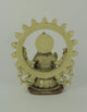 Lord Ganesha Sitting Holding Sacred Objects Statue