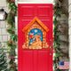Village Nativity Door Hanger