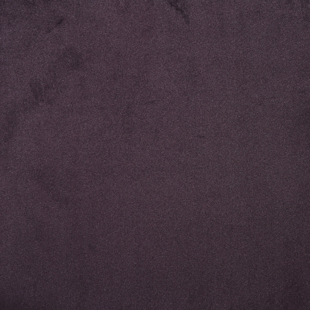 GDF Studio Melaina Tufted Scroll Arm New Velvet Loveseat, Blackberry