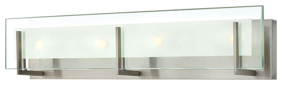 Latitude Bath 4-Light, Brushed Nickel