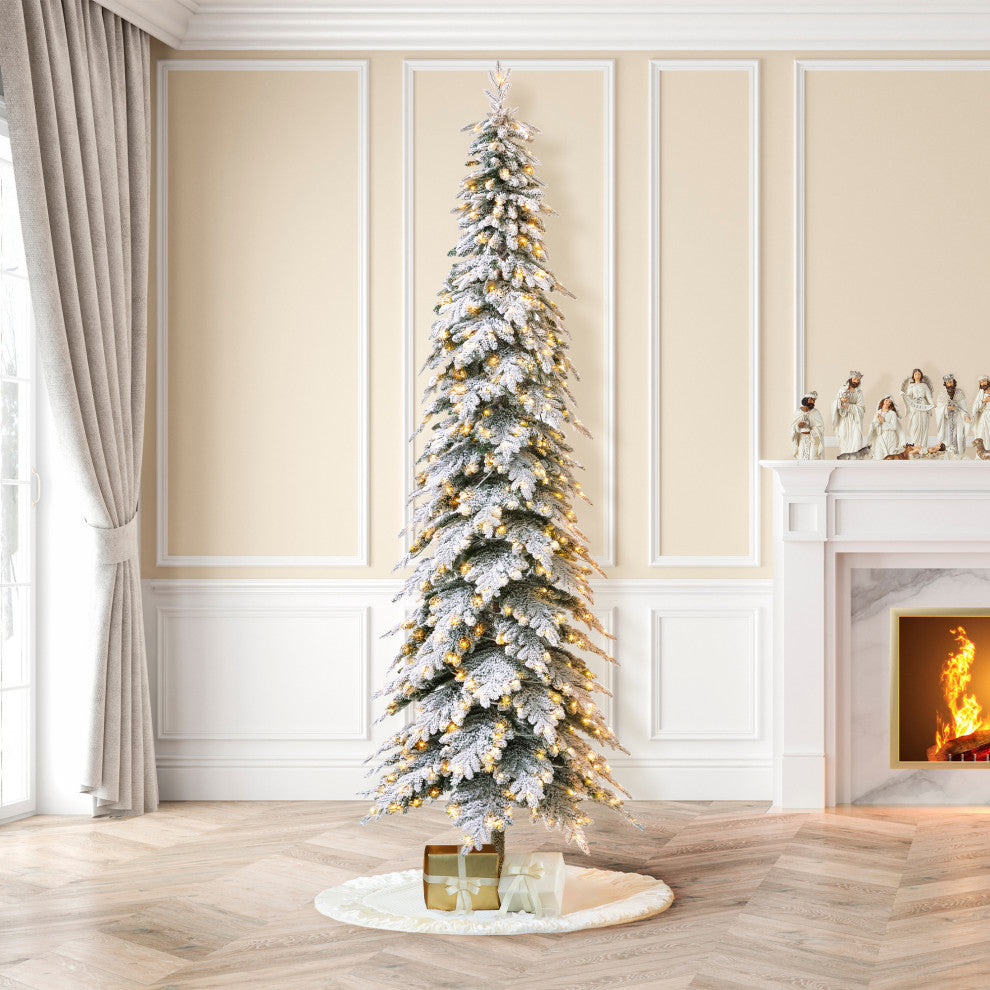 11' Pre-Lit Artificial Christmas Tree