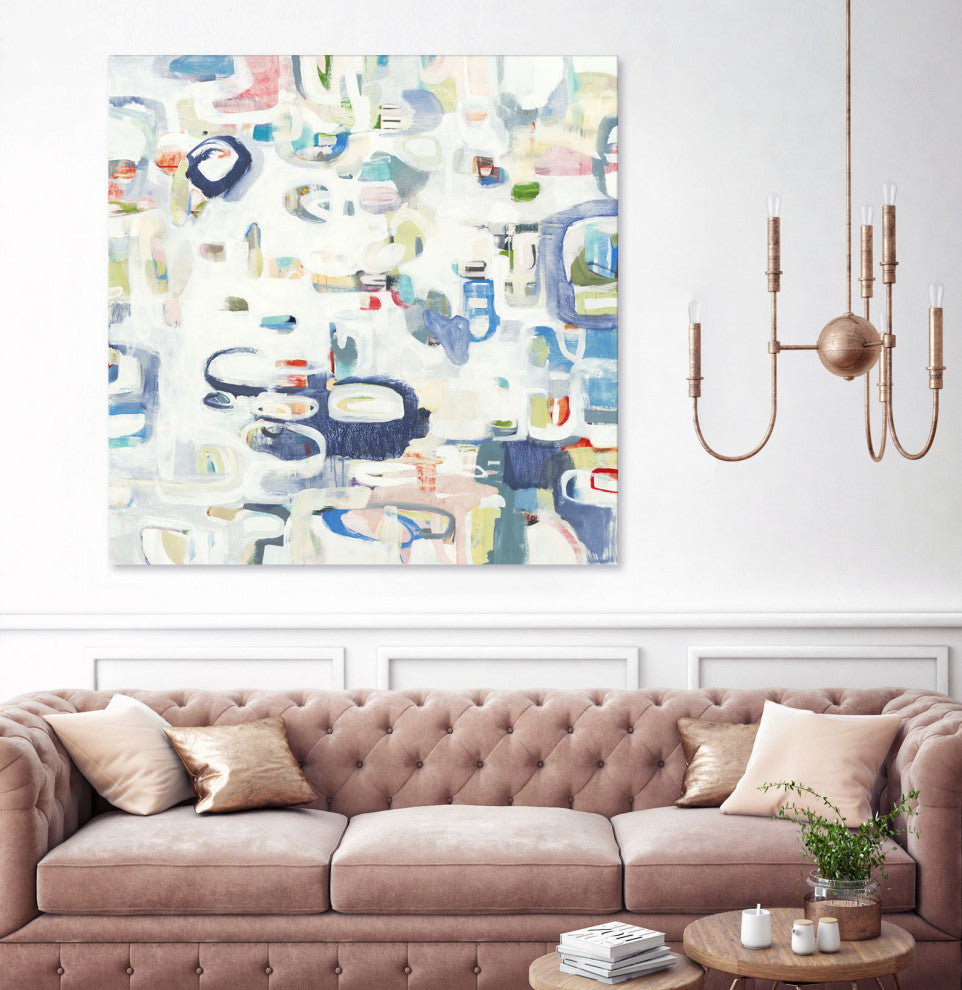 Retroactive - 72 x 72 by Lisa Ridgers