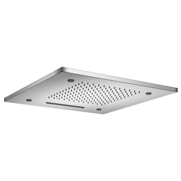 Isenberg MSS.20S - 20" Flush Mount Rainhead, Waterfall/Mist Flow, Chrome