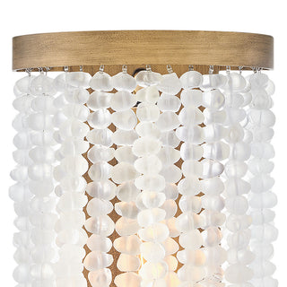 Fredrick Ramond Dune Medium Single Light Sconce, Burnished Gold