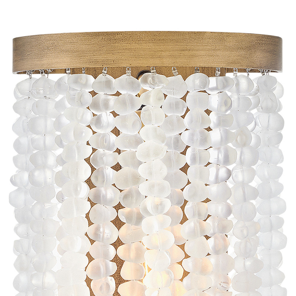 Fredrick Ramond Dune Medium Single Light Sconce, Burnished Gold