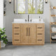 Bellavia Bath Vanity, Weathered Fir, 48", No Mirror