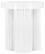Rhodes Coffee Table / End Table, White, End Table