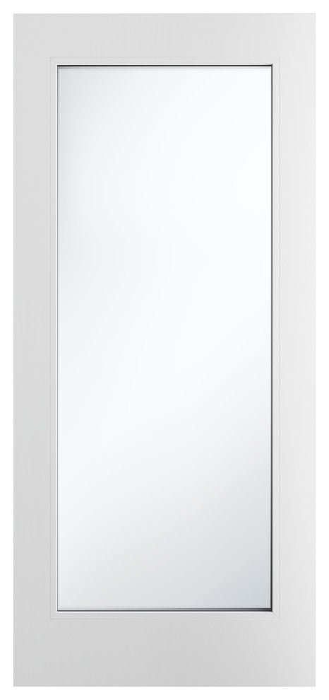 ETO Doors Exterior Fiberglass Topa Door 1-Lite Brushed Grain: Paint/Stain, 35-3/4x79x1-3/4