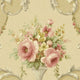 Silk Impressions 2, Contemporary Floral Beige, Rose Wallpaper Sample