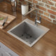 Ruvati RVH8118 18x18" Drop-in Topmount Bar Prep Sink Stainless  Single Bowl