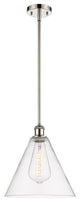 Innovations 516-1S-PN-GBC-122-LED 1-Light Mini Pendant, Polished Nickel