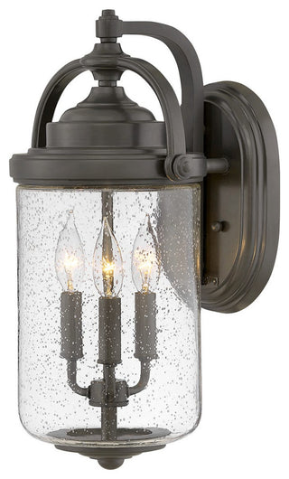 Hinkley Willoughby Medium Wall Mount Lantern, Oil Rubbed Bronze