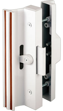 Extruded Aluminum, White, Sliding Patio Door with Clamp Type Latch