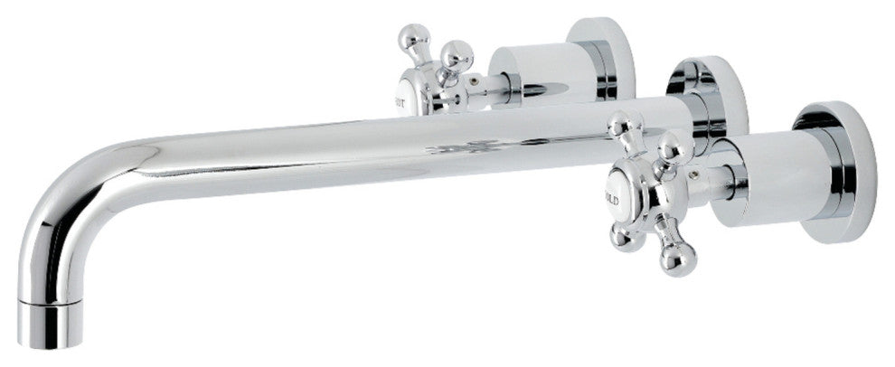 KS8051BX Wall Mount Tub Faucet, Polished Chrome