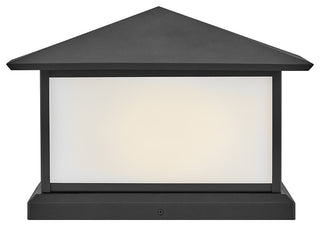 Hinkley Walter Large Pier Mount Lantern 12V, Textured Black