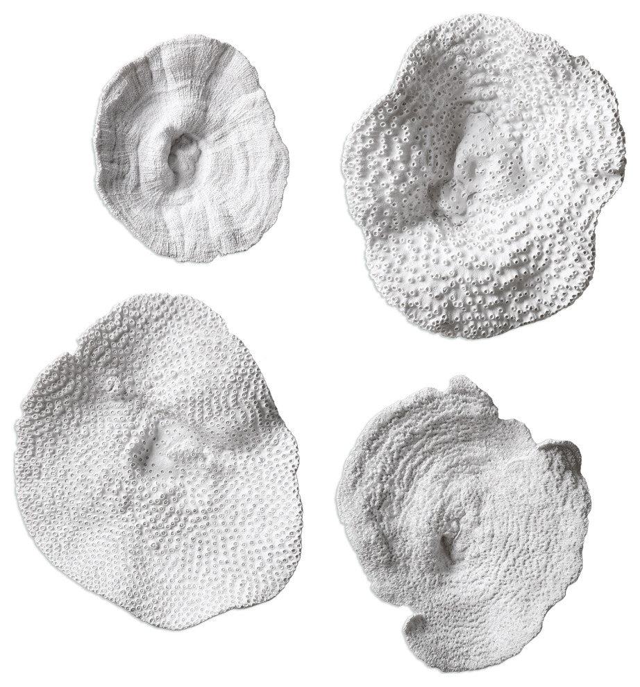 Uttermost Sea Coral Wall Art S/4