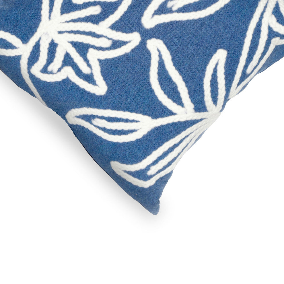 Visions I Windsor Pillow, Blue, 12"x20"