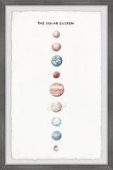 "The Planets Align" Framed Painting Print, 20x30