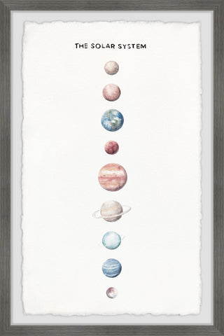 "The Planets Align" Framed Painting Print, 20x30