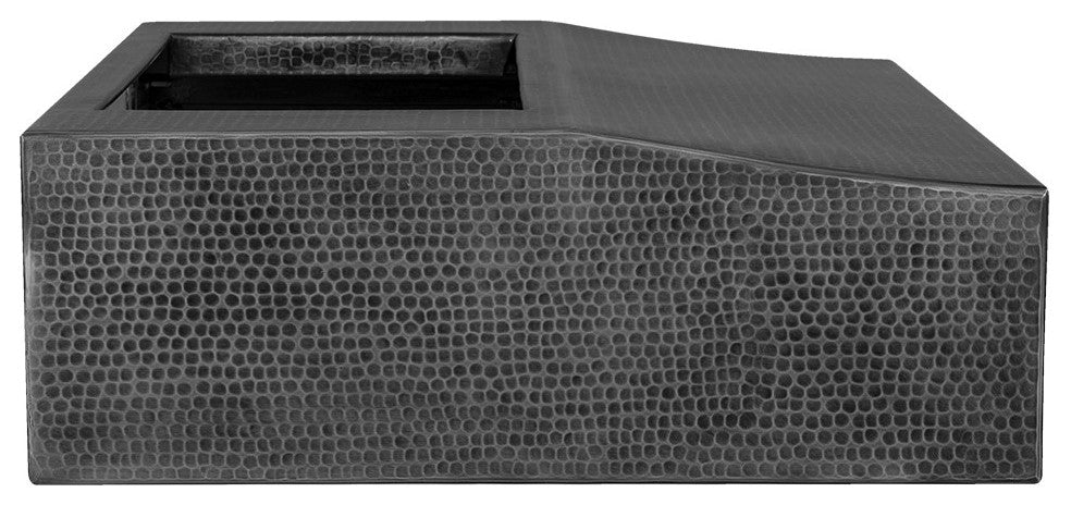 30" 735 CFM Hammered Zinc Under Cabinet Range Hood With Screen Filters