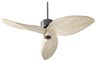 Quorum 31523-69 52"Ceiling Fan, Black Finish