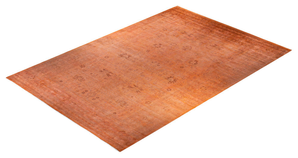 Fine Vibrance, One-of-a-Kind Handmade Area Rug Orange, 17'10"x12'3"