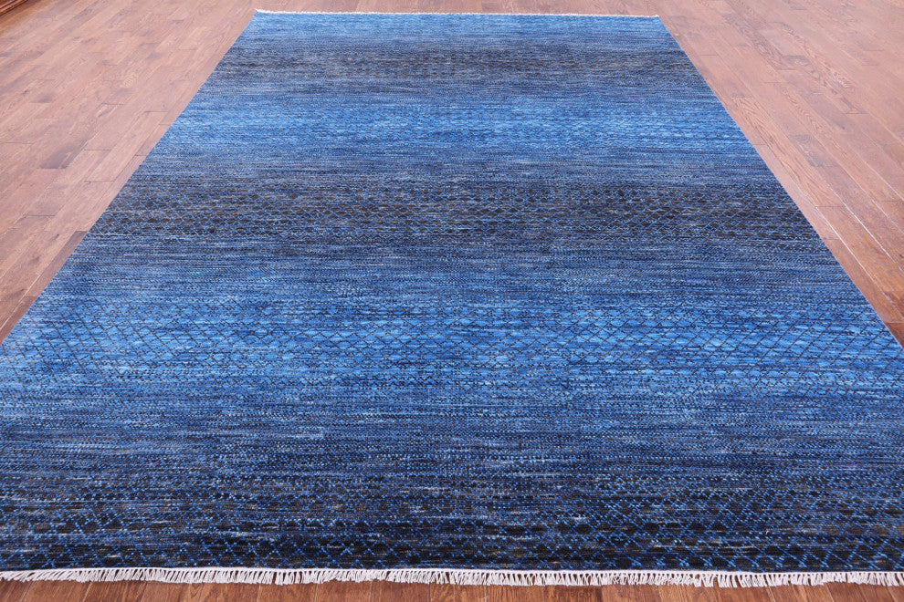 Handmade Savannah Grass Wool Rug 9' 2" X 11' 11" - Q13408
