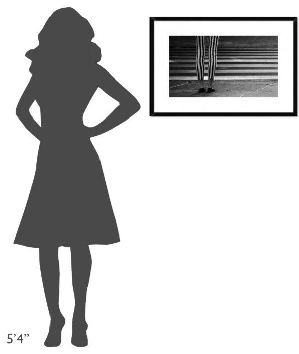 "Checkered" Framed Digital Print by Anna Niemiec, 30"x20"