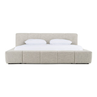 Modrest Lamont Modern Fabric Platform Bed, Queen