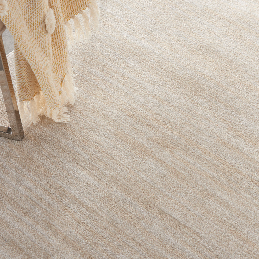 Nourison Essentials 9' x Square Ivory Beige Outdoor Area Rug