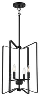 Shayna Foyer 4  Light  Flat Black