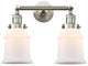 Franklin Restoration Canton 2 Light Bathroom Vanity Light, Brushed Satin