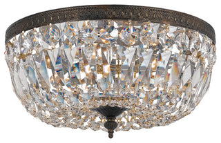 Crystorama Lighting Group 716-CL-MWP Ceiling Mount 3 Light 16"W - English