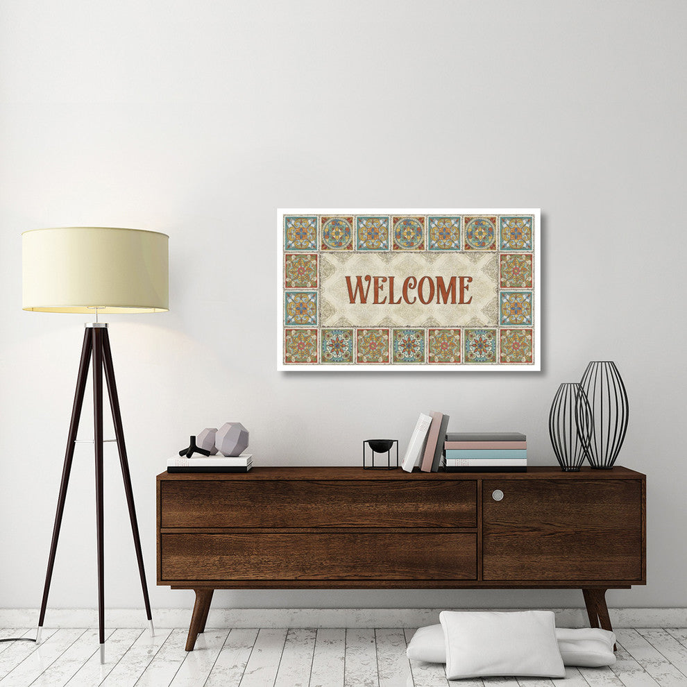 "Mediterranean Flair XIX" Digital Paper Print by Daphne Brissonnet, 46"x28"