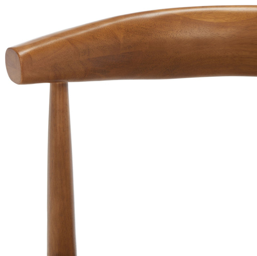 Safavieh Lionel Retro Counter Stool, Walnut/Dark Grey