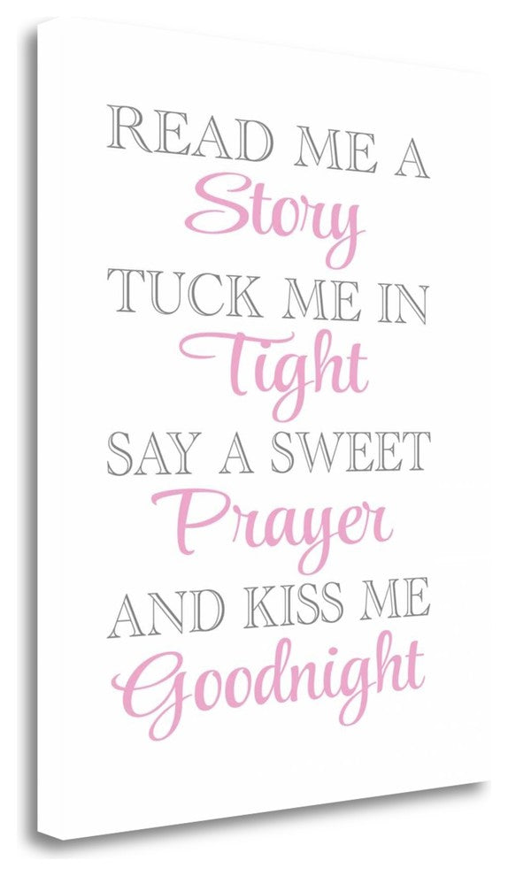 "Read Me A Story" By Tamara Robinson, Giclee Print on Gallery Wrap Canvas