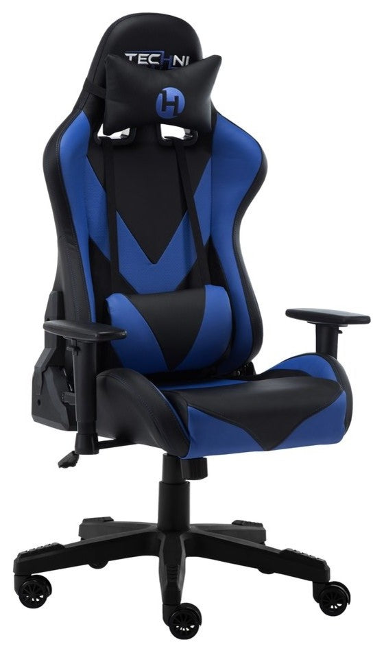 Techni Sport Office-PC Gaming Chair, Blue