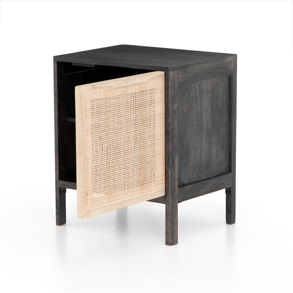 Sydney Right Nightstand, Black Wash