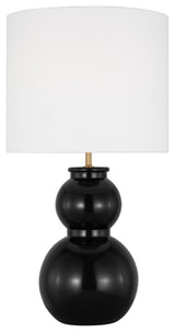 Buckley 1-Light Table Lamp, Gloss Black