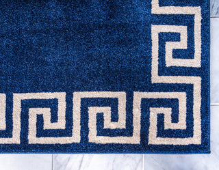 Unique Loom Navy Blue Athens Modern 2' 2 x 3' 0 Area Rug