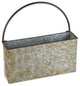 Rectangle Galvanized Wall Planter
