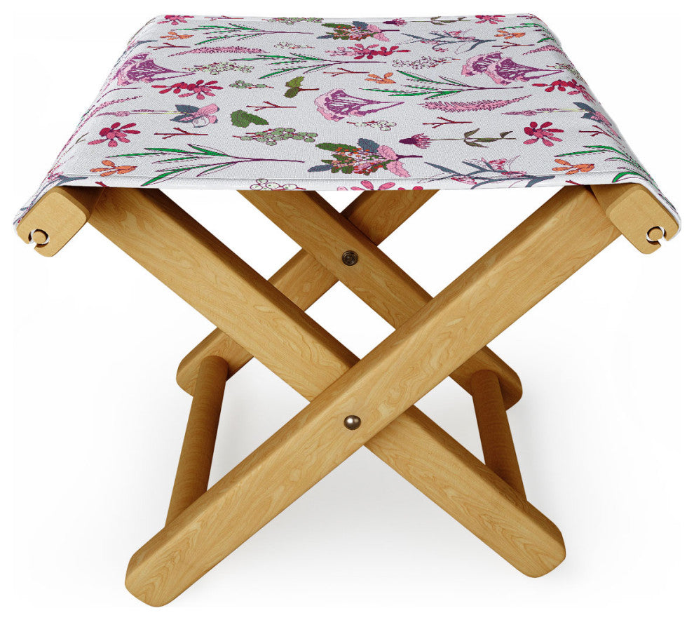Holli Zollinger Boho Brocade Folding Stool