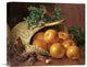 "Still Life With Apples, Hazelnuts and Holly" Artwork, 16" x 13"