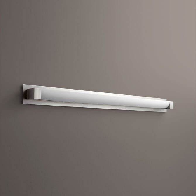 Balance Bathroom Vanity Light in Satin Nickel
