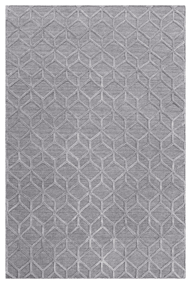 Arete Geometric Camel Area Rug, 6'x9'