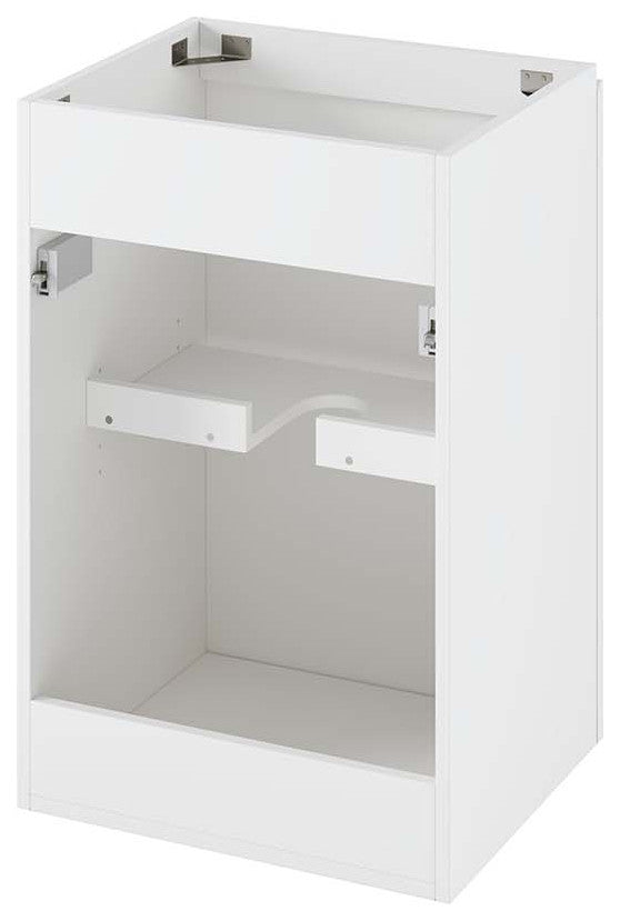 Vitality 18" Wall-Mount Bathroom Vanity, White