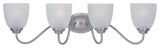 Maxim Lighting Stefan 4-Light Bath Vanity, Satin Nickel